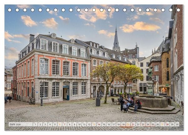 Produktbild: Aachen Impressionen (Tischkalender 2026 DIN A5 quer), CALVENDO Monatskalender