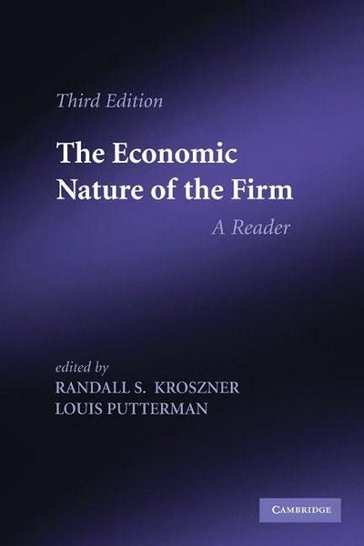 Produktbild: The Economic Nature of the Firm