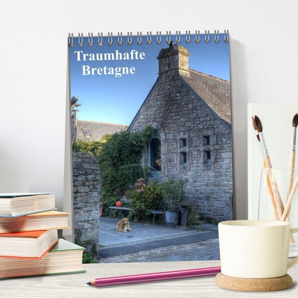 Produktbild: Bretagne. Traumhafte Gesichter einer Region (Tischkalender 2026 DIN A5 hoch), CALVENDO Monatskalender