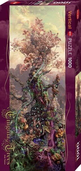 Heye - Verticalpuzzle - Phosphorus Tree Vertical, 1000 Teile