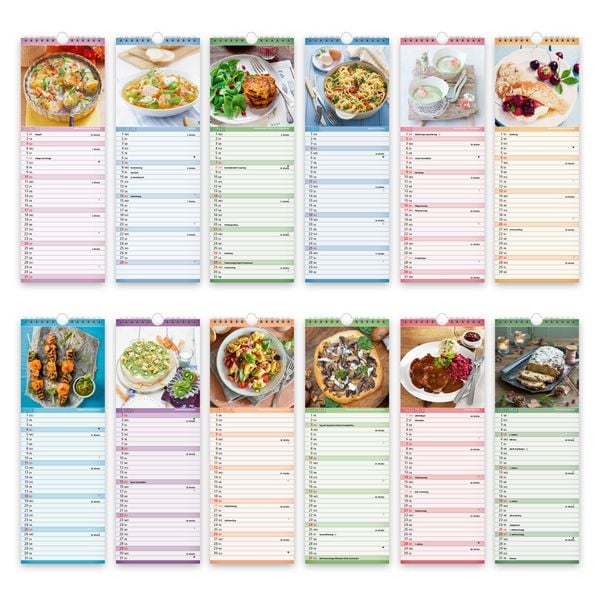 Produktbild: TR&Ouml;TSCH - Streifenkalender K&uuml;chennotiz 2027 Notizkalender