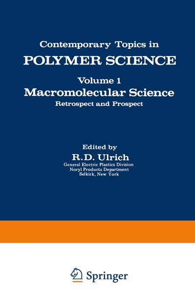 Produktbild: Macromolecular Science