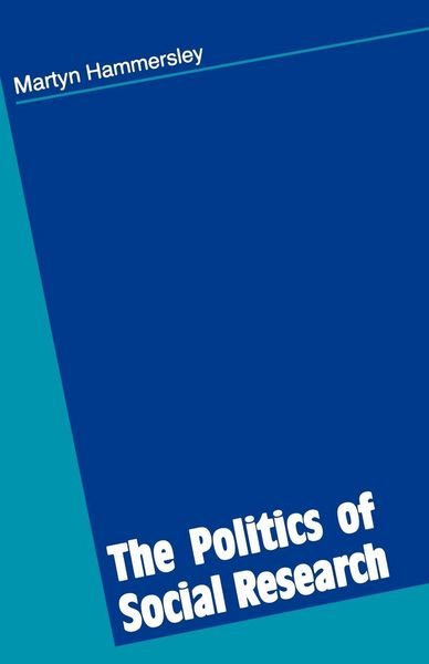 Produktbild: The Politics of Social Research