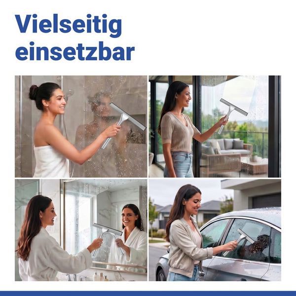 Produktbild: Wenko Vacuum-Loc&reg; Duschabzieher