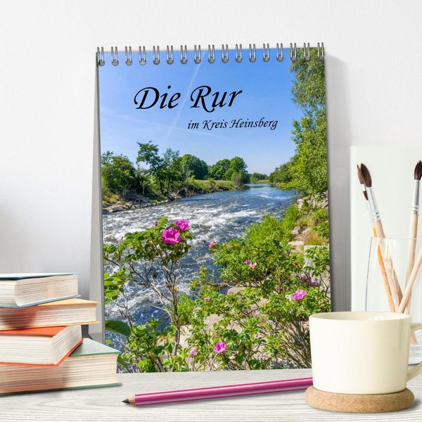 Produktbild: Die Rur im Kreis Heinsberg (Tischkalender 2026 DIN A5 hoch), CALVENDO Monatskalender