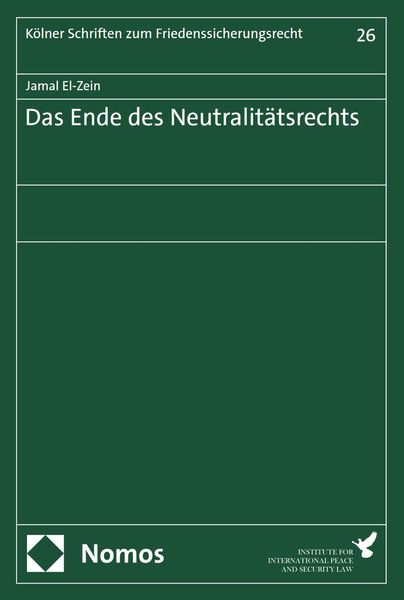 Produktbild: Das Ende des Neutralit&auml;tsrechts