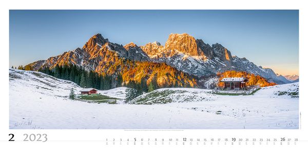Alpenpanorama Kalender 2023