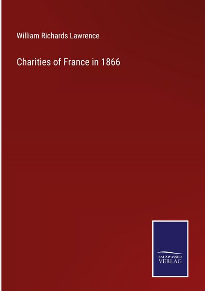 Produktbild: Charities of France in 1866