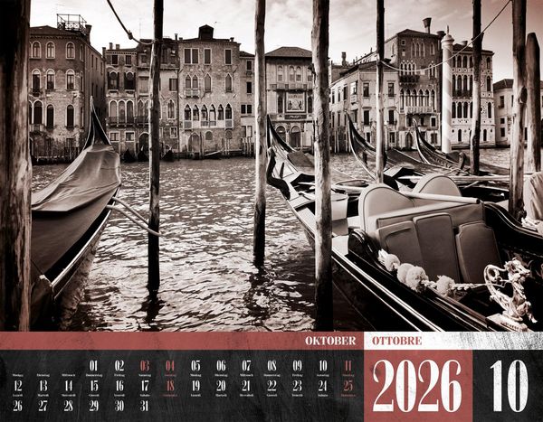 Produktbild: La Dolce Vita Kalender 2026 | Italienische Lebensart