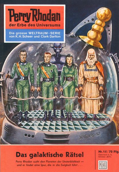 Produktbild: Perry Rhodan 14: Das galaktische R&auml;tsel