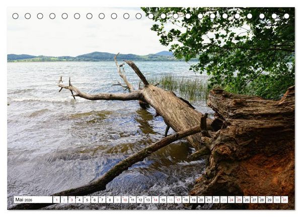 Produktbild: Naturlandschaft Laacher See (Tischkalender 2026 DIN A5 quer), CALVENDO Monatskalender