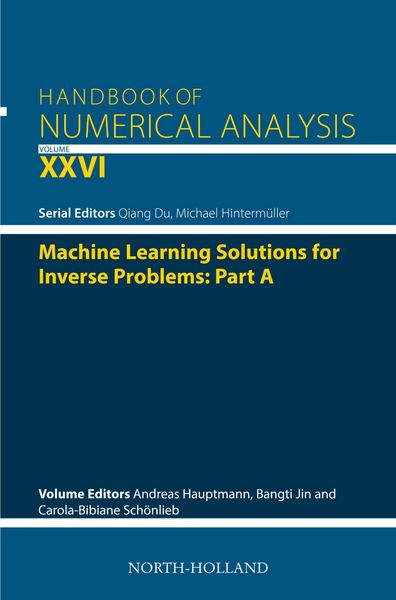 Produktbild: Machine Learning Solutions for Inverse Problems: Part A