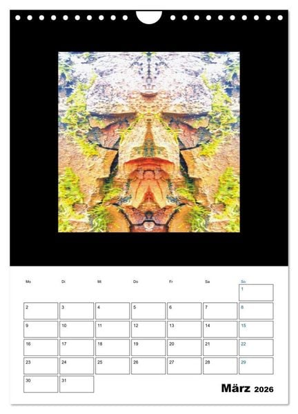 Produktbild: Nature's Faces (Wandkalender 2026 DIN A4 hoch), CALVENDO Monatskalender