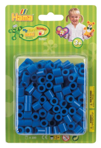 Produktbild: HAMA Maxi Blister-Packung mit 250 Perlen Hellblau