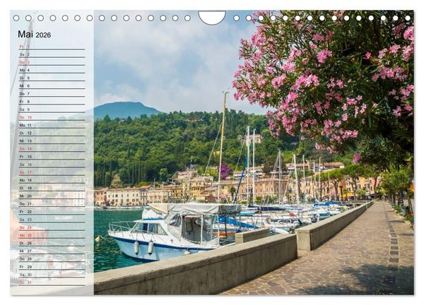 Produktbild: GARDASEE Idyllische Orte (Wandkalender 2026 DIN A4 quer), CALVENDO Monatskalender