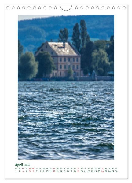 Produktbild: Insel Reichenau im Bodensee (Wandkalender 2026 DIN A4 hoch), CALVENDO Monatskalender