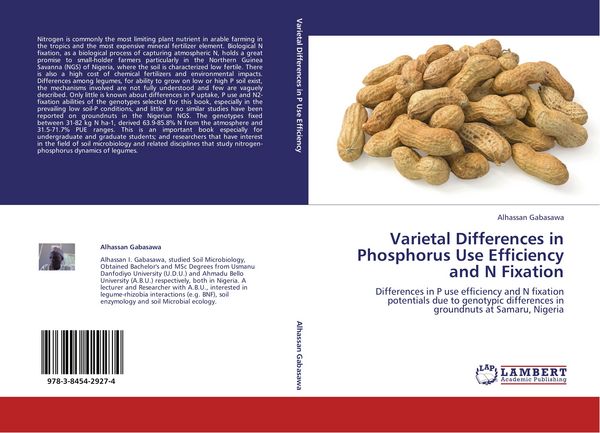 Produktbild: Varietal Differences in Phosphorus Use Efficiency and N Fixation