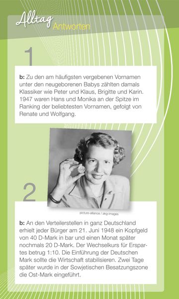 Produktbild: Wir vom Jahrgang 1947 &ndash; Das Quiz