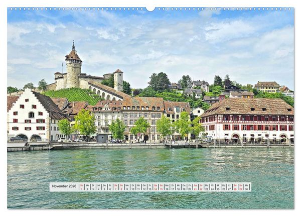 Produktbild: Rechts und links des Rheins. Mit dem Wohnmobil unterwegs. (hochwertiger Premium Wandkalender 2026 DIN A2 quer), Kunstdruck in Hochglanz