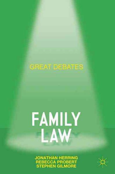 Produktbild: Great Debates in Family Law
