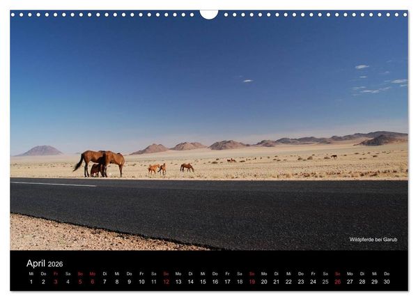 Produktbild: Namibia (Wandkalender 2026 DIN A3 quer), CALVENDO Monatskalender