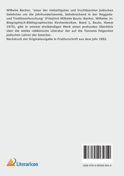 Produktbild: Die Agada der pal&auml;stinensischen Amor&auml;er