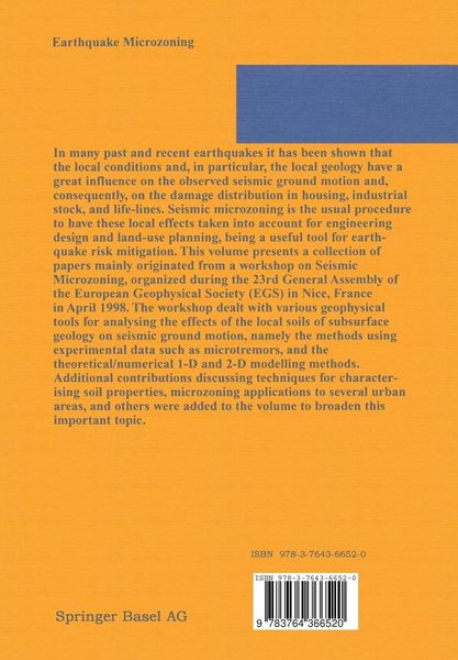 Produktbild: Earthquake Microzoning