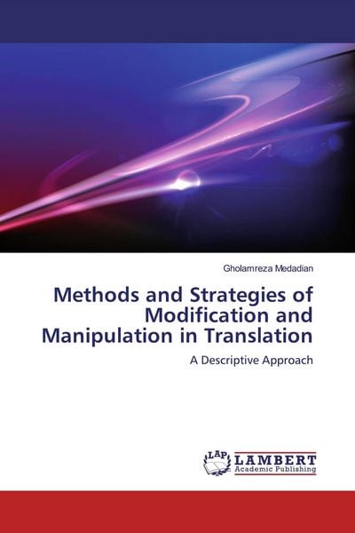 Produktbild: Methods and Strategies of Modification and Manipulation in Translation
