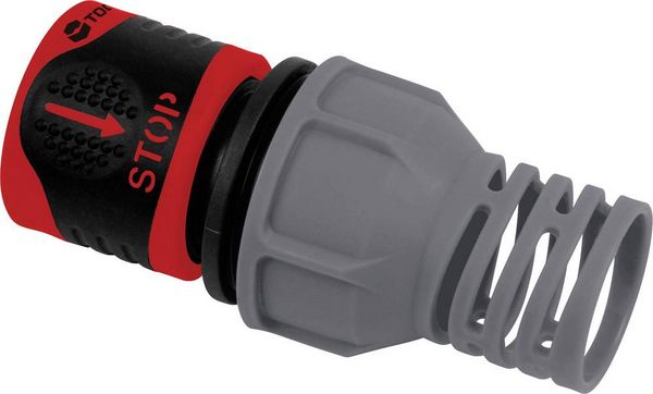 Produktbild: TOOLCRAFT 1561115 Kunststoff Schlauchkupplung 19mm (3/4\") &Oslash; Wasserstop