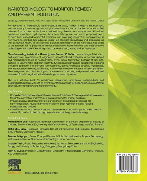 Produktbild: Nanotechnology to Monitor, Remedy, and Prevent Pollution