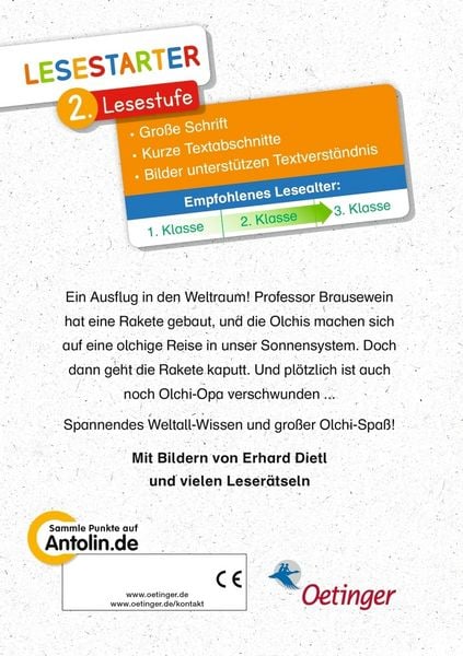 Produktbild: Die Olchis. Das große Weltraum-Abenteuer