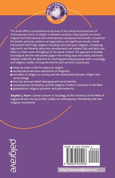 Produktbild: Religion in Western Society