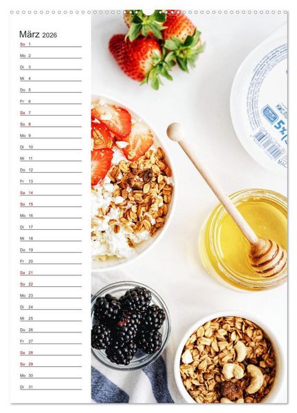 Produktbild: Naturheilmittel Honig - Kalender & Terminplaner (hochwertiger Premium Wandkalender 2026 DIN A2 hoch), Kunstdruck in Hochglanz
