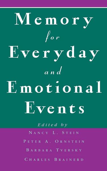 Produktbild: Memory for Everyday and Emotional Events