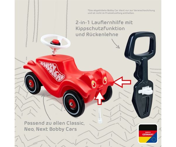 Produktbild: BIG Bobby Car Lauflernhilfe/R&uuml;ckenlehne