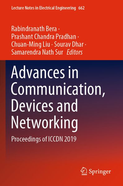 Produktbild: Advances in Communication, Devices and Networking