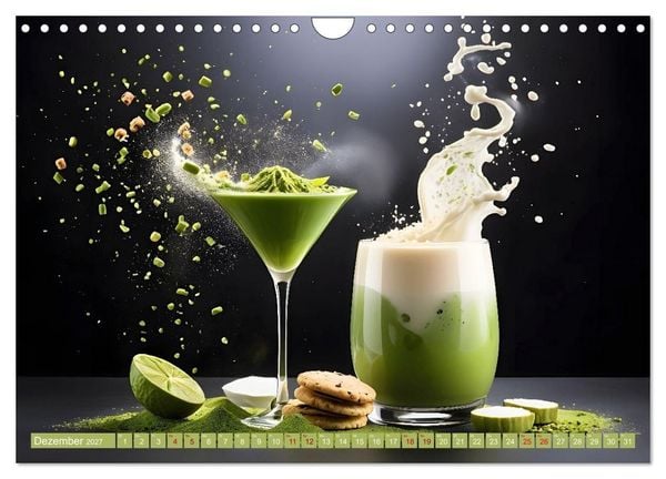 Produktbild: Lifestyle Matcha - Hot und Cool (Wandkalender 2027 DIN A4 quer), CALVENDO Monatskalender