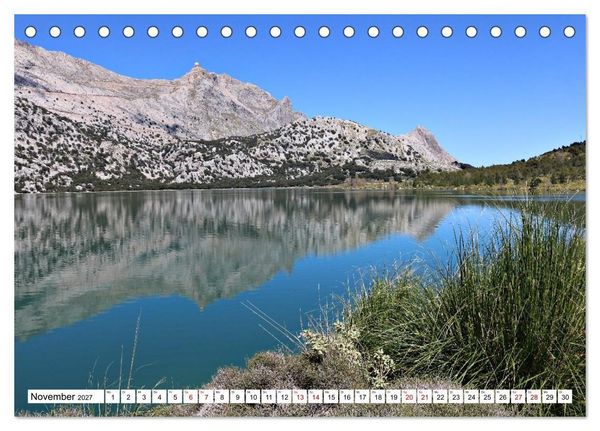 Produktbild: Mallorca GR 221. Weitwandern durch die Serra de Tramuntana (Tischkalender 2027 DIN A5 quer), CALVENDO Monatskalender