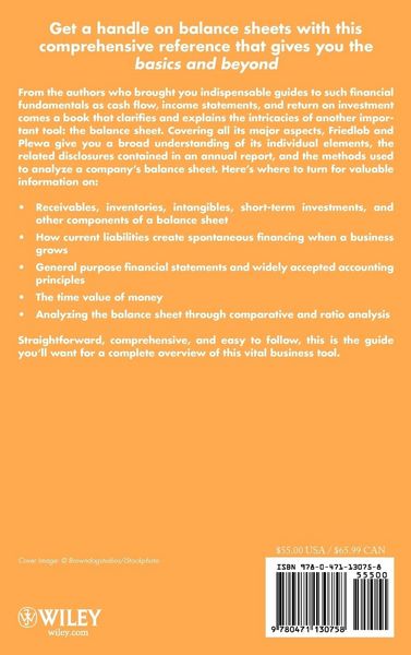 Produktbild: Understanding Balance Sheets