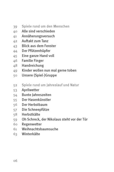 Die 50 besten Fingerspiele
