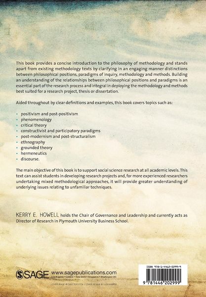 Produktbild: An Introduction to the Philosophy of Methodology