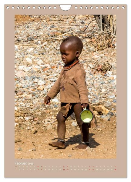 Produktbild: Besuch bei den Himbas - Namibia (Wandkalender 2026 DIN A4 hoch), CALVENDO Monatskalender