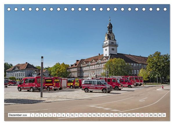 Produktbild: Wolfenb&uuml;ttel - Historisches Fachwerk (Tischkalender 2026 DIN A5 quer), CALVENDO Monatskalender
