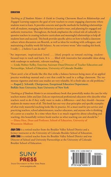 Produktbild: Teaching as if Students Matter