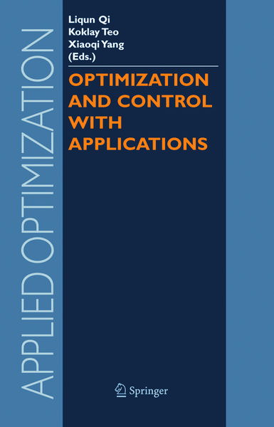 Produktbild: Optimization and Control with Applications