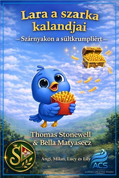 Szárnyakon a sültkrumpliért Könyvborító