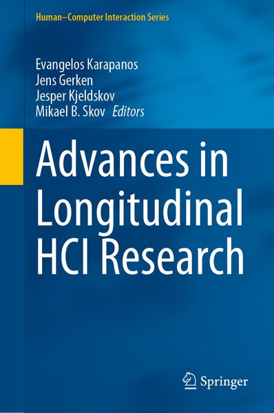 Produktbild: Advances in Longitudinal HCI Research