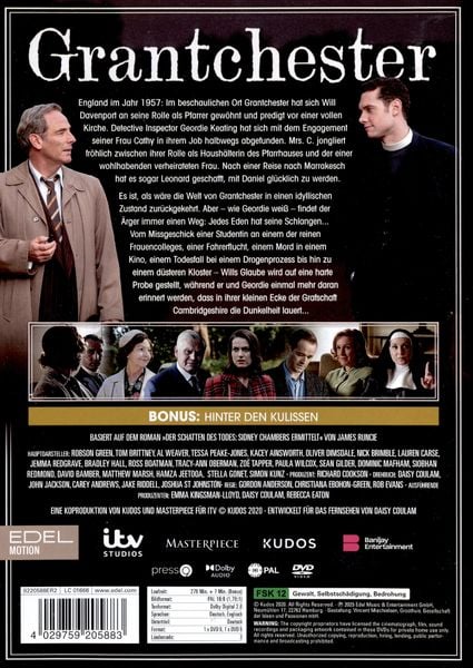 Produktbild: Grantchester - Staffel 5 [2 DVDs]