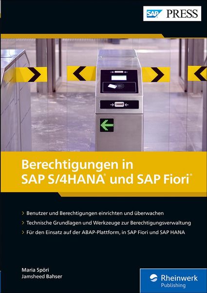 Produktbild: Berechtigungen in SAP S/4HANA und SAP Fiori