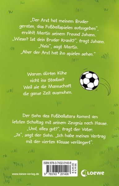 Produktbild: Die besten Fu&szlig;ballwitze - Wir haben zwar keine Chance, aber die m&uuml;ssen wir nutzen!